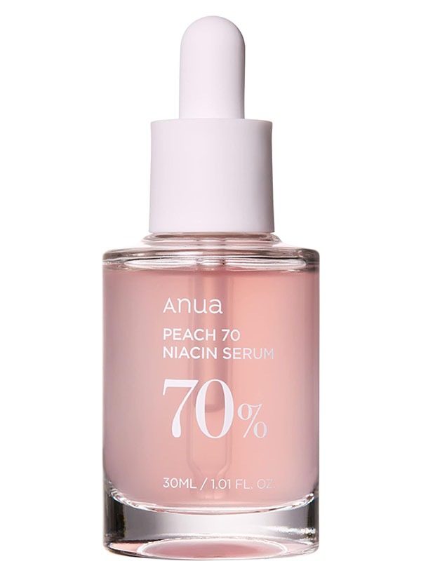 ANUA Peach 70% Niacinamide Serum brightening hydrating face serum